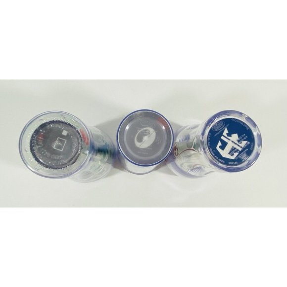 Royal Caribbean Drink Soda Package Plastic Tumblers Cups Coca Cola Set Of 3 - Picture 12 of 12